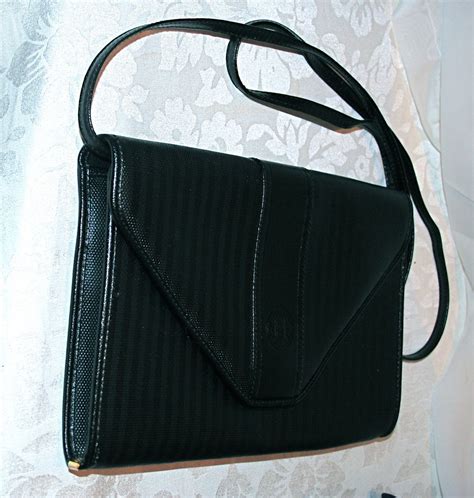 vintage fendi envelope clutch